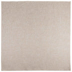 Tappeti per area Quadrato FARO Crema 120 x 120 cm Poliestere