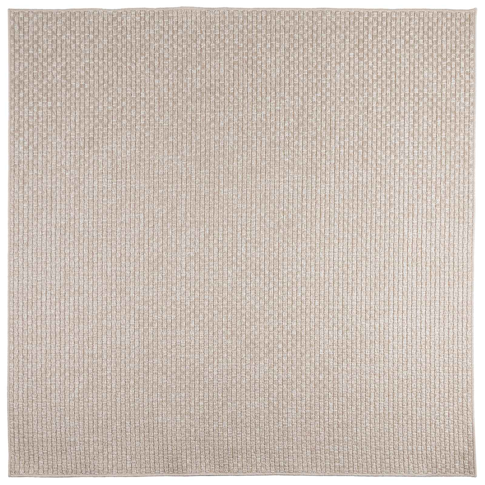 Tappeti per area Quadrato FARO Crema 240 x 240 cm Poliestere