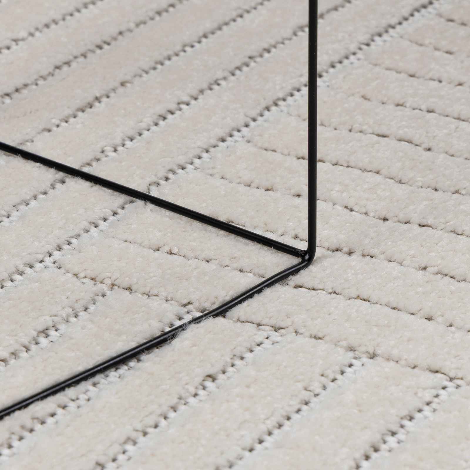Tappeti per area PALMERAS Crema 340 x 240 cm Poliestere
