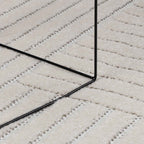 Tappeti per area Quadrato PALMERAS Crema 120 x 120 cm