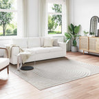 Tappeti per area Quadrato PALMERAS Crema 240 x 240 cm