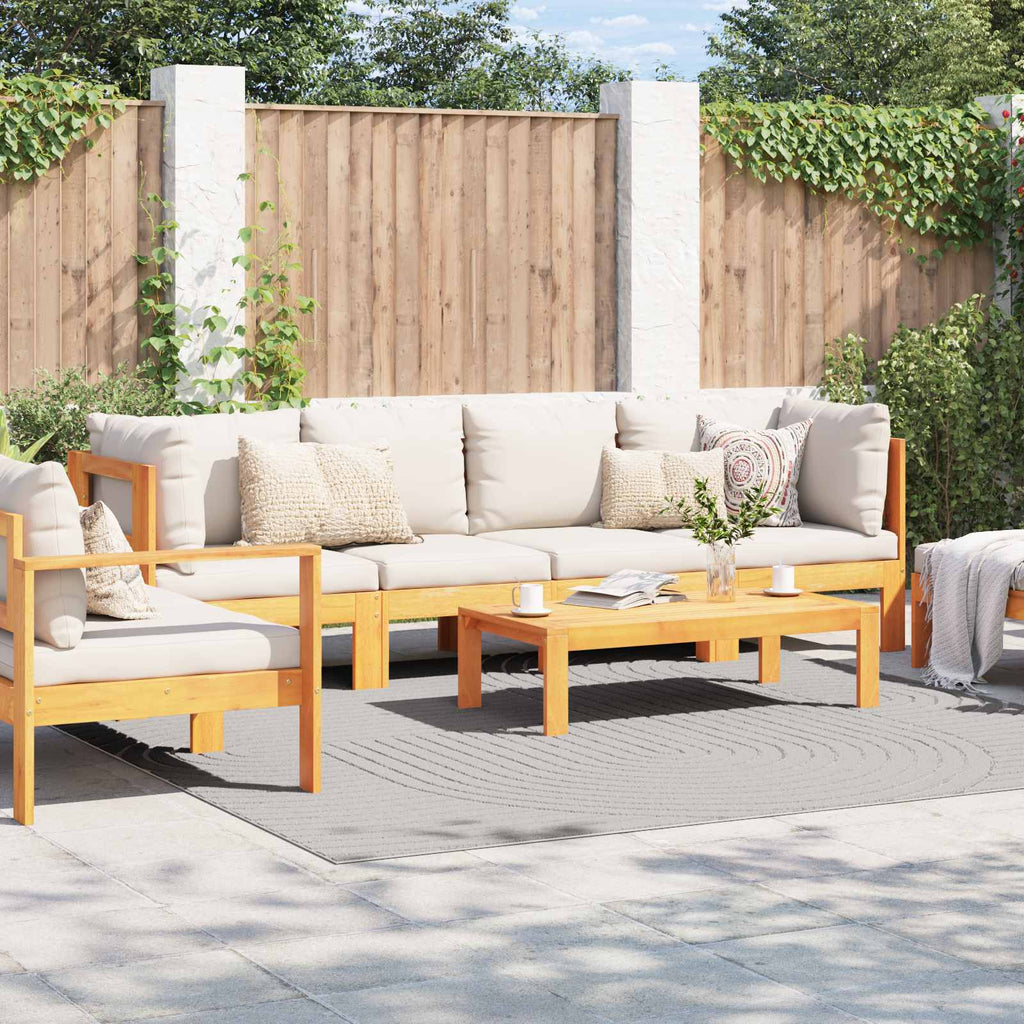 Tappeti per area Quadrato PALMERAS Crema 240 x 240 cm