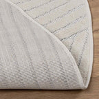 Tappeti per area Rotondo PALMERAS Crema Ø 160 CM Poliestere