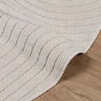 Tappeti per area Rotondo PALMERAS Crema Ø 160 CM Poliestere