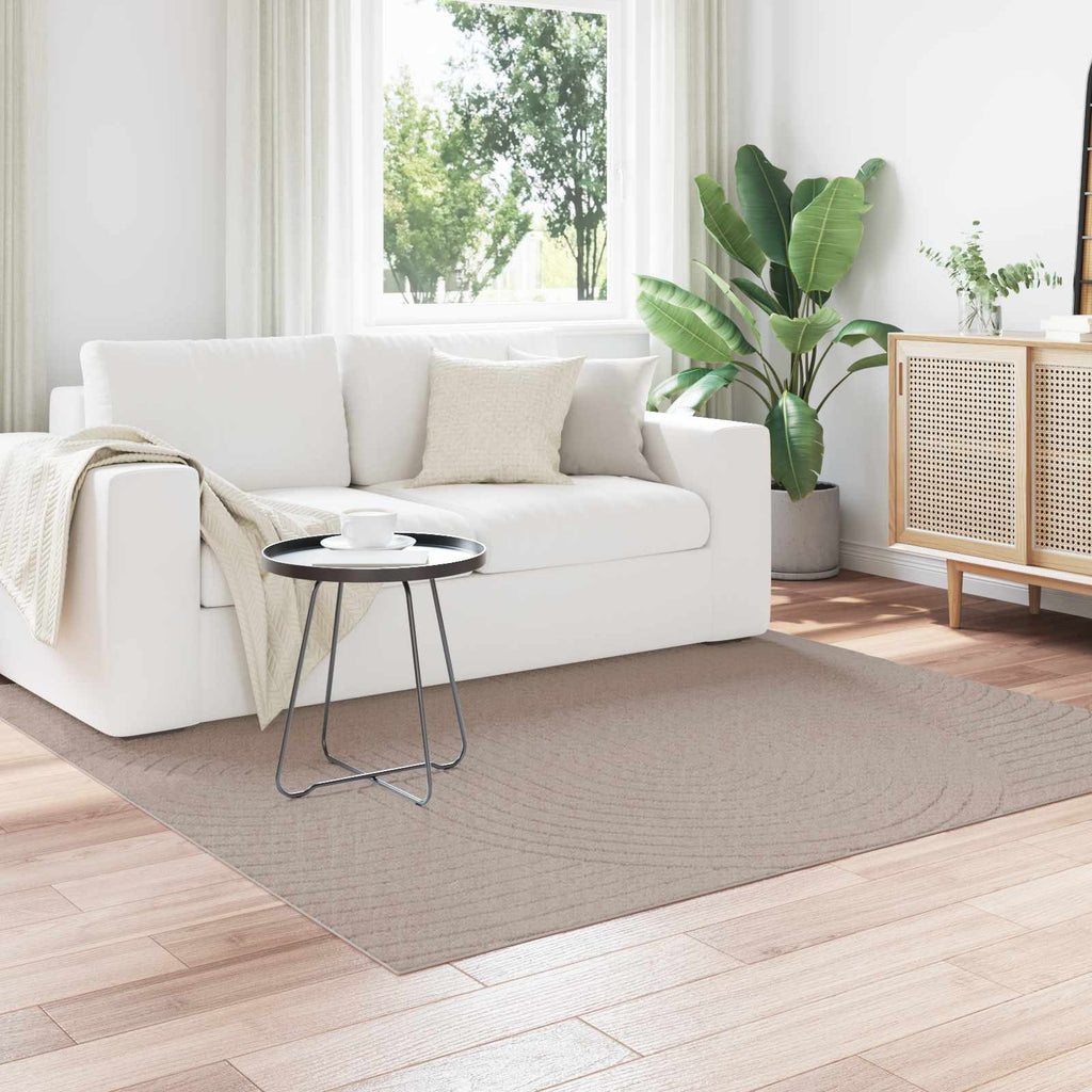 Tappeti per area Quadrato PALMERAS Beige 120 x 120 cm