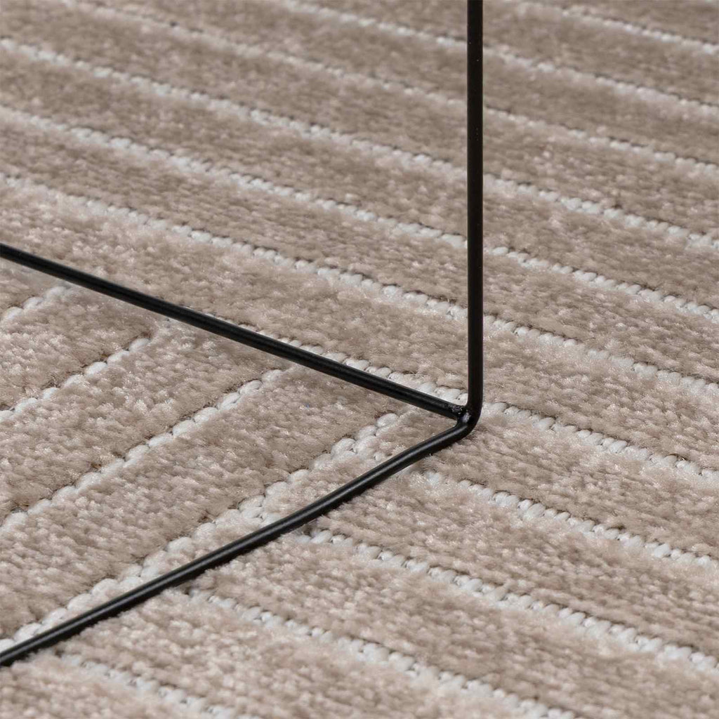 Tappeti per area Quadrato PALMERAS Beige 200 x 200 cm