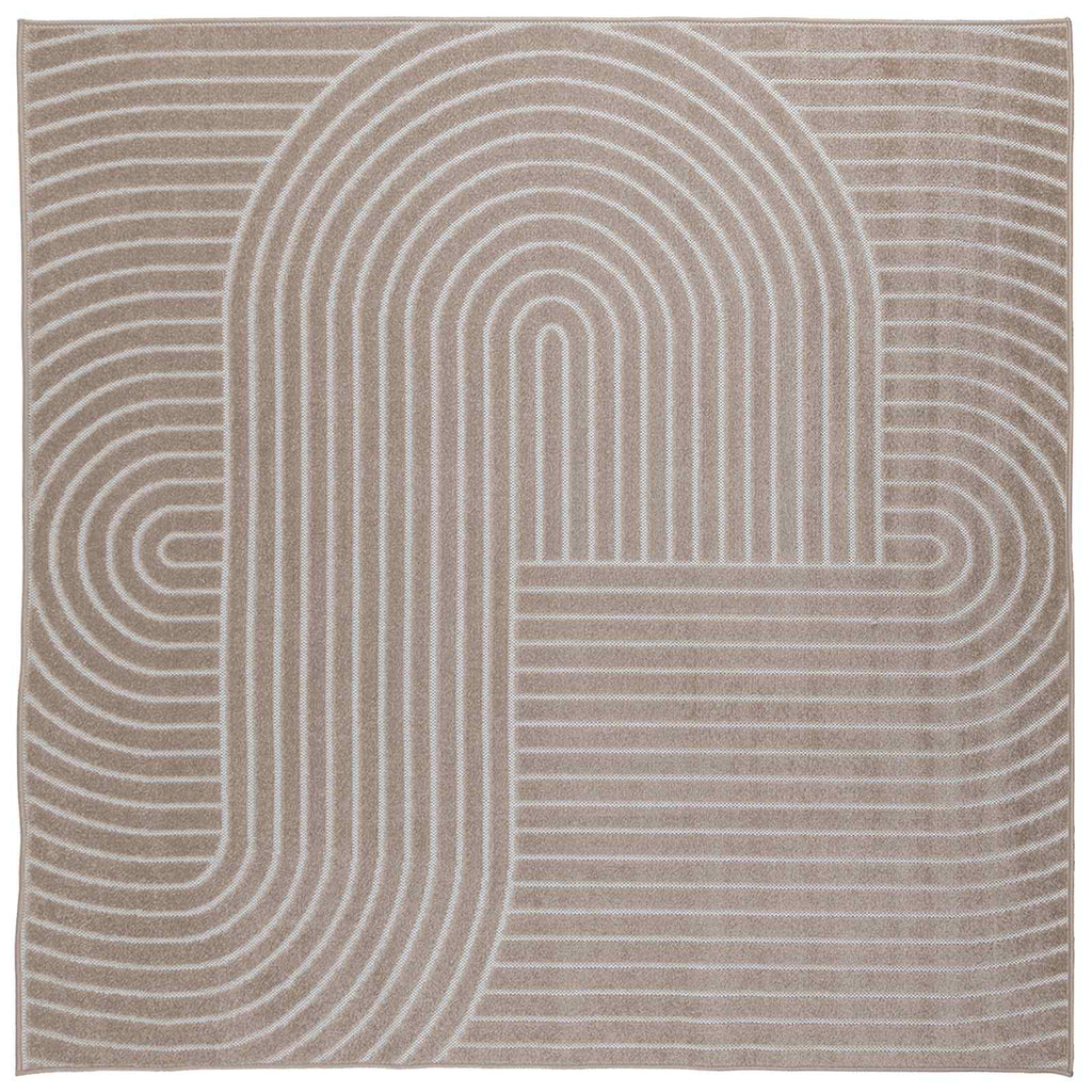 Tappeti per area Quadrato PALMERAS Beige 200 x 200 cm