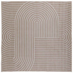 Tappeti per area Quadrato PALMERAS Beige 200 x 200 cm