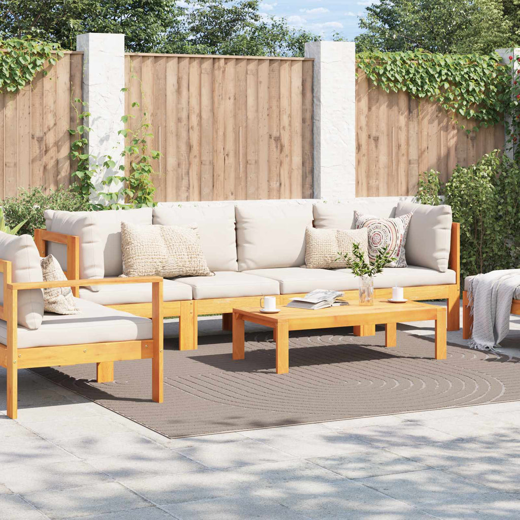 Tappeti per area Quadrato PALMERAS Beige 240 x 240 cm