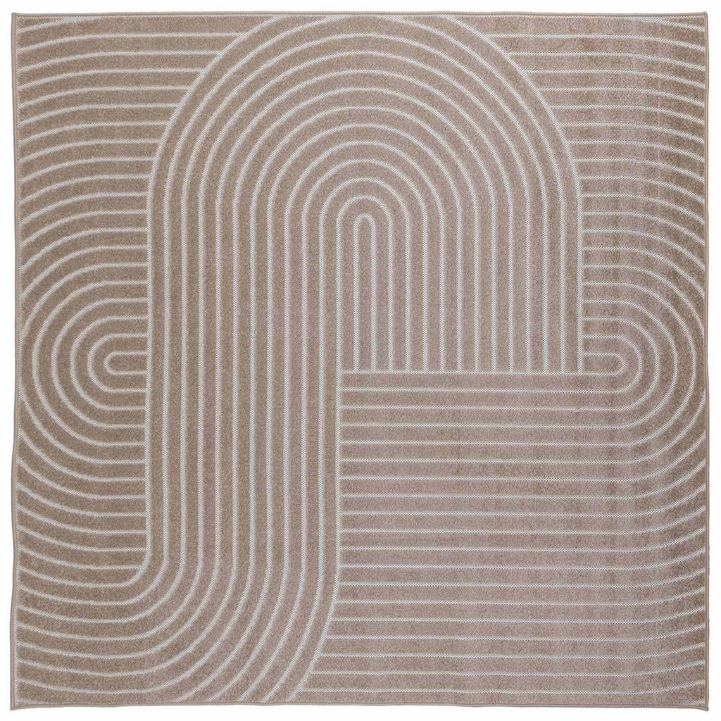 Tappeti per area Quadrato PALMERAS Beige 240 x 240 cm