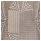 Tappeti per area Quadrato PALMERAS Beige 240 x 240 cm