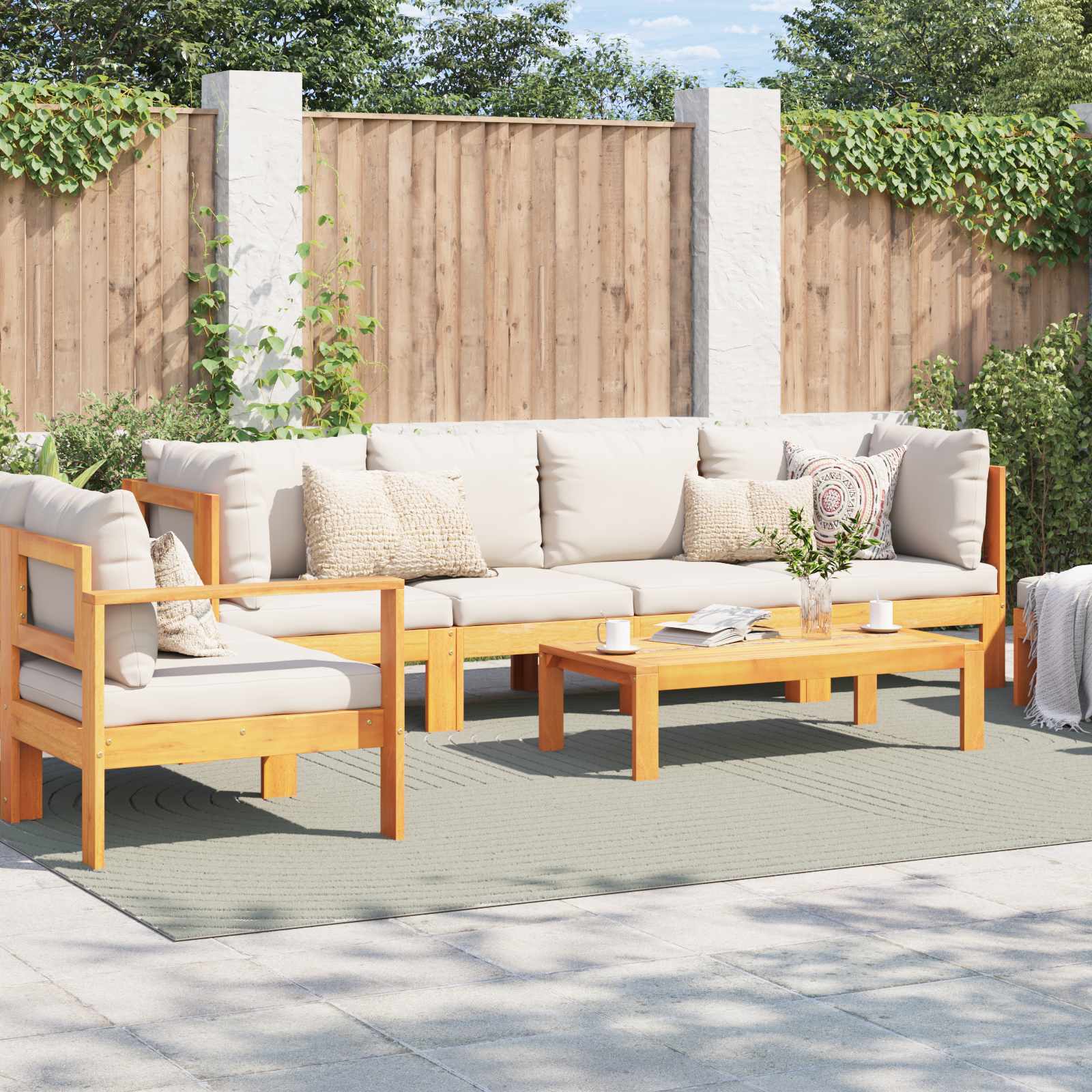 Tappeti per area PALMERAS Verde 200 x 280 cm Poliestere