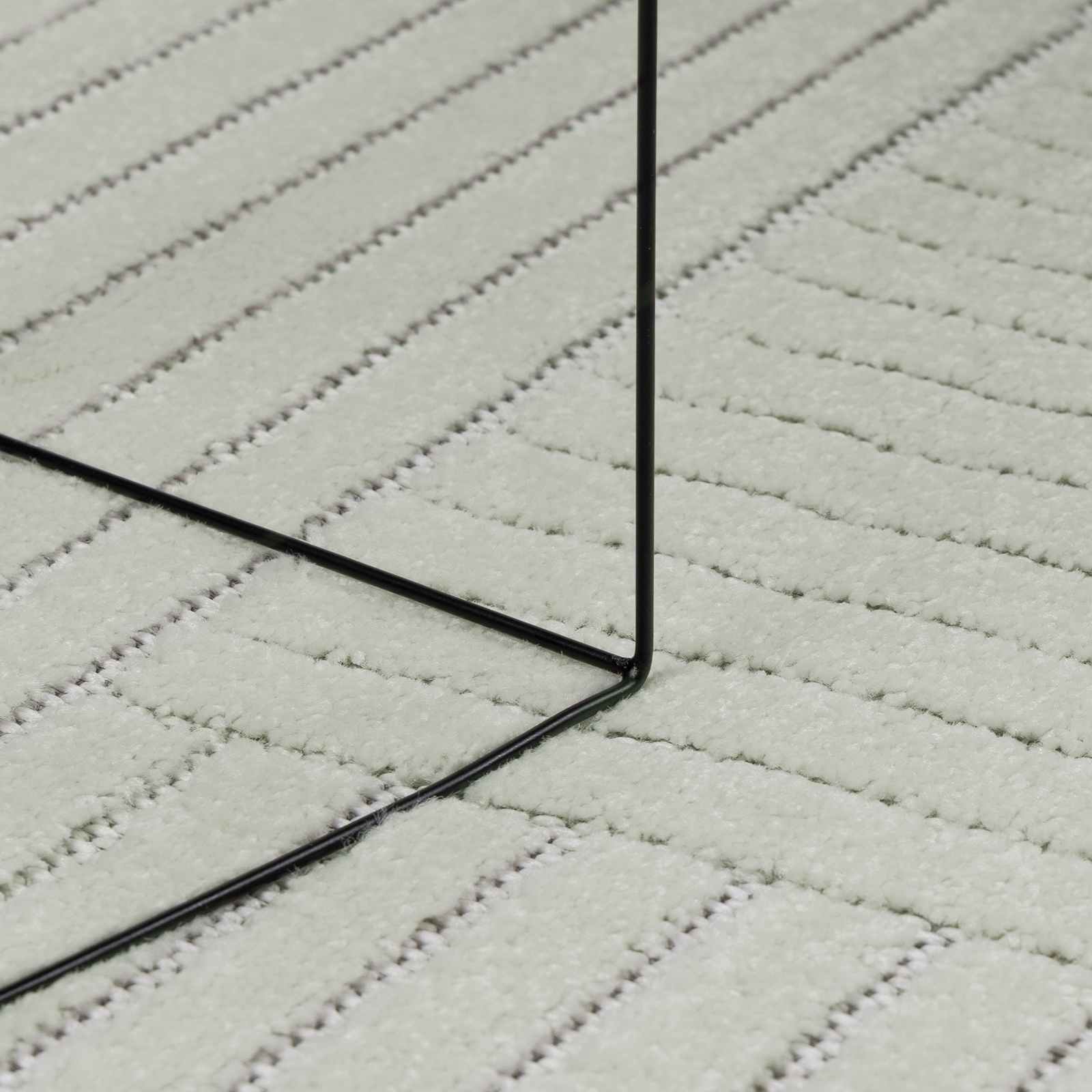 Tappeti per area Quadrato PALMERAS Verde 120 x 120 cm