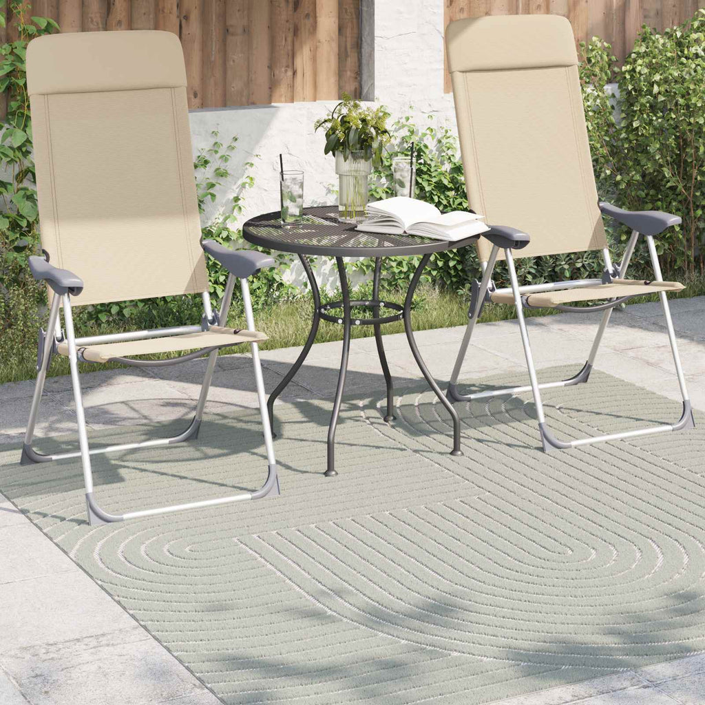 Tappeti per area Quadrato PALMERAS Verde 120 x 120 cm