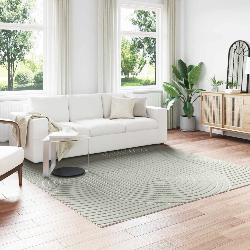 Tappeti per area Quadrato PALMERAS Verde 240 x 240 cm