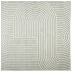 Tappeti per area Quadrato PALMERAS Verde 240 x 240 cm