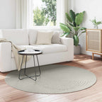 Tappeti per area Rotondo PALMERAS Verde Ø 160 CM Poliestere