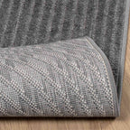 Tappeti per area PALMERAS Antracite 170 x 120 cm Poliestere