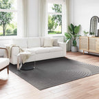 Tappeti per area PALMERAS Antracite 240 x 240 cm Poliestere