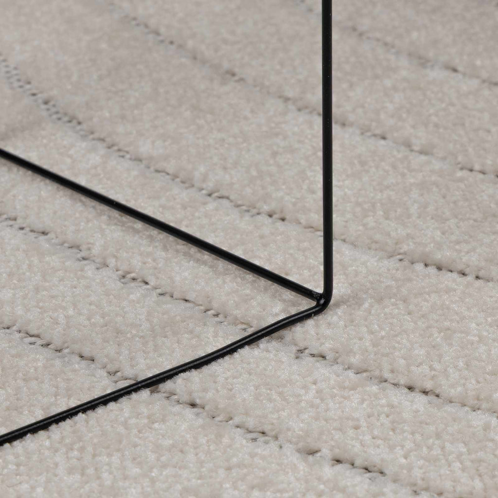 Tappeti per area PALMERAS Crema 170 x 120 cm Poliestere