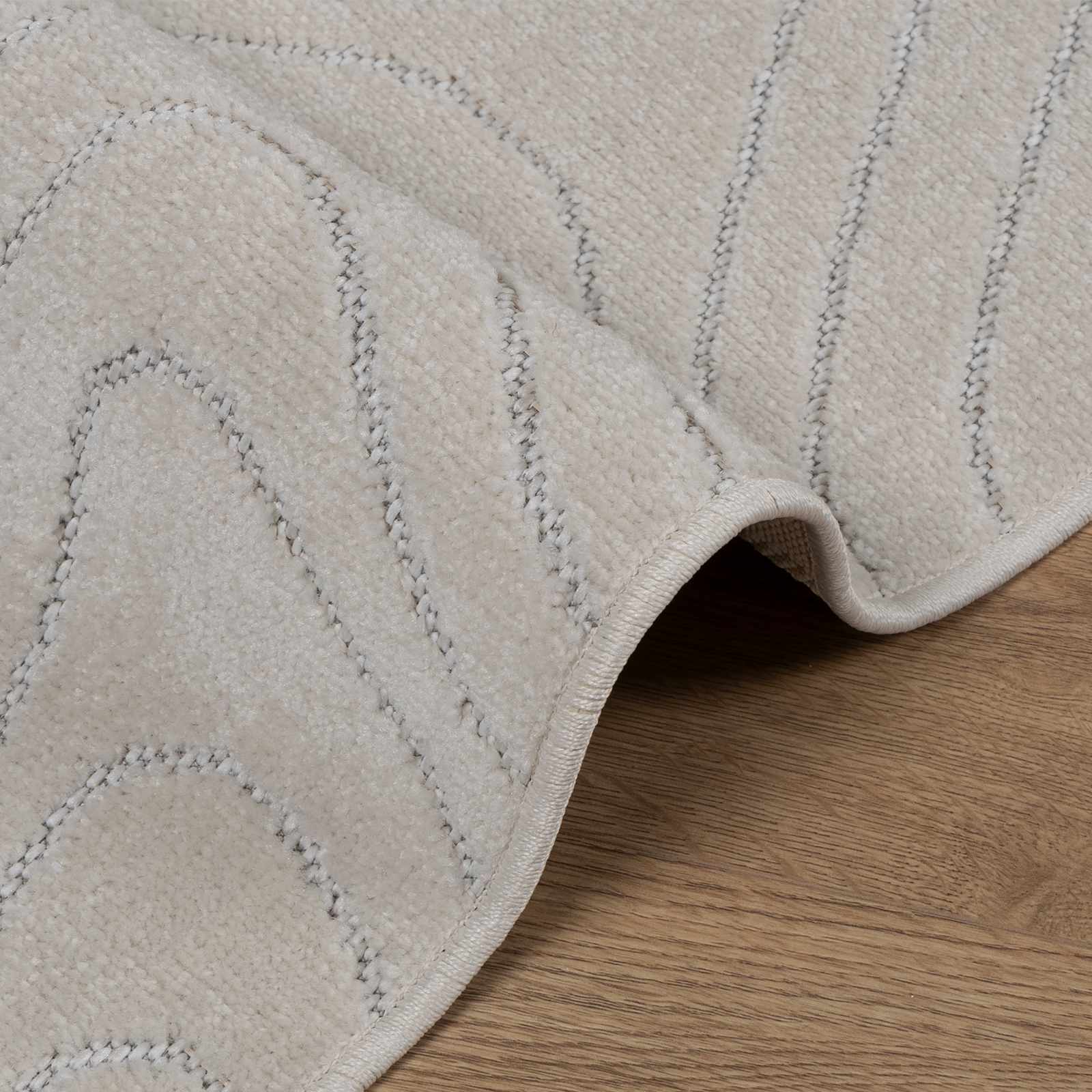 Tappeti per area PALMERAS Crema 230 x 160 cm Poliestere