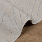 Tappeti per area Quadrato PALMERAS Crema 120 x 120 cm