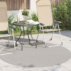 Tappeti per area Rotondo PALMERAS Crema Ø 160 CM Poliestere