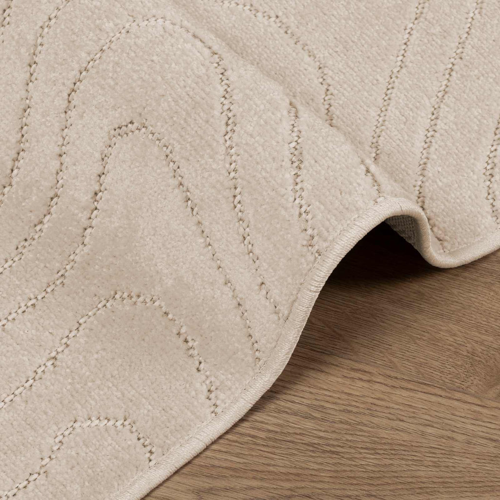 Tappeti per area Quadrato PALMERAS Beige 120 x 120 cm