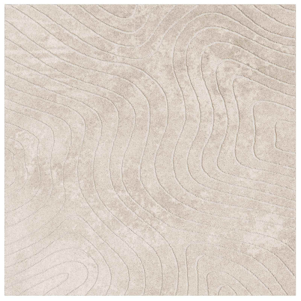 Tappeti per area Quadrato PALMERAS Beige 120 x 120 cm