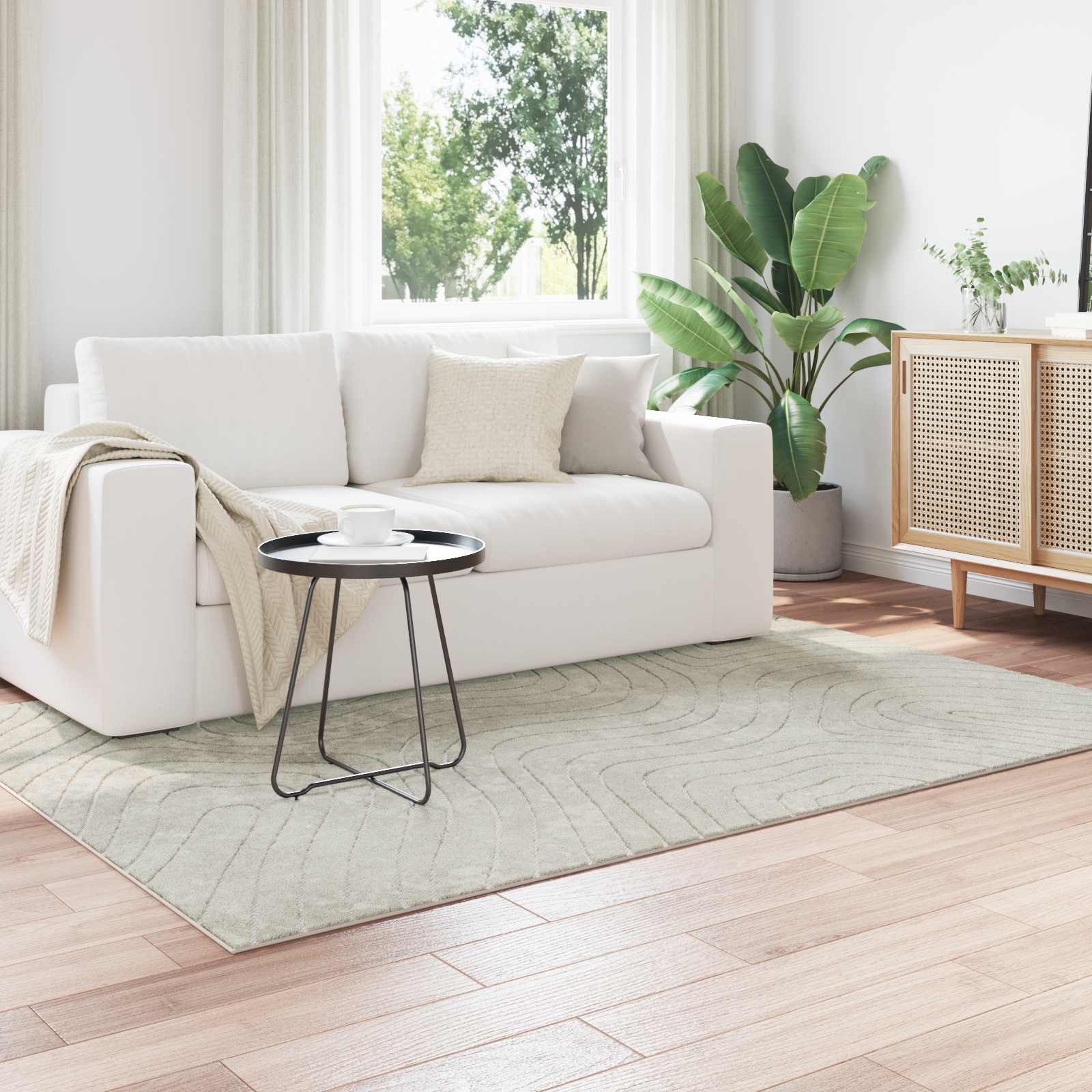 Tappeti per area PALMERAS Verde 120 x 170 cm Poliestere