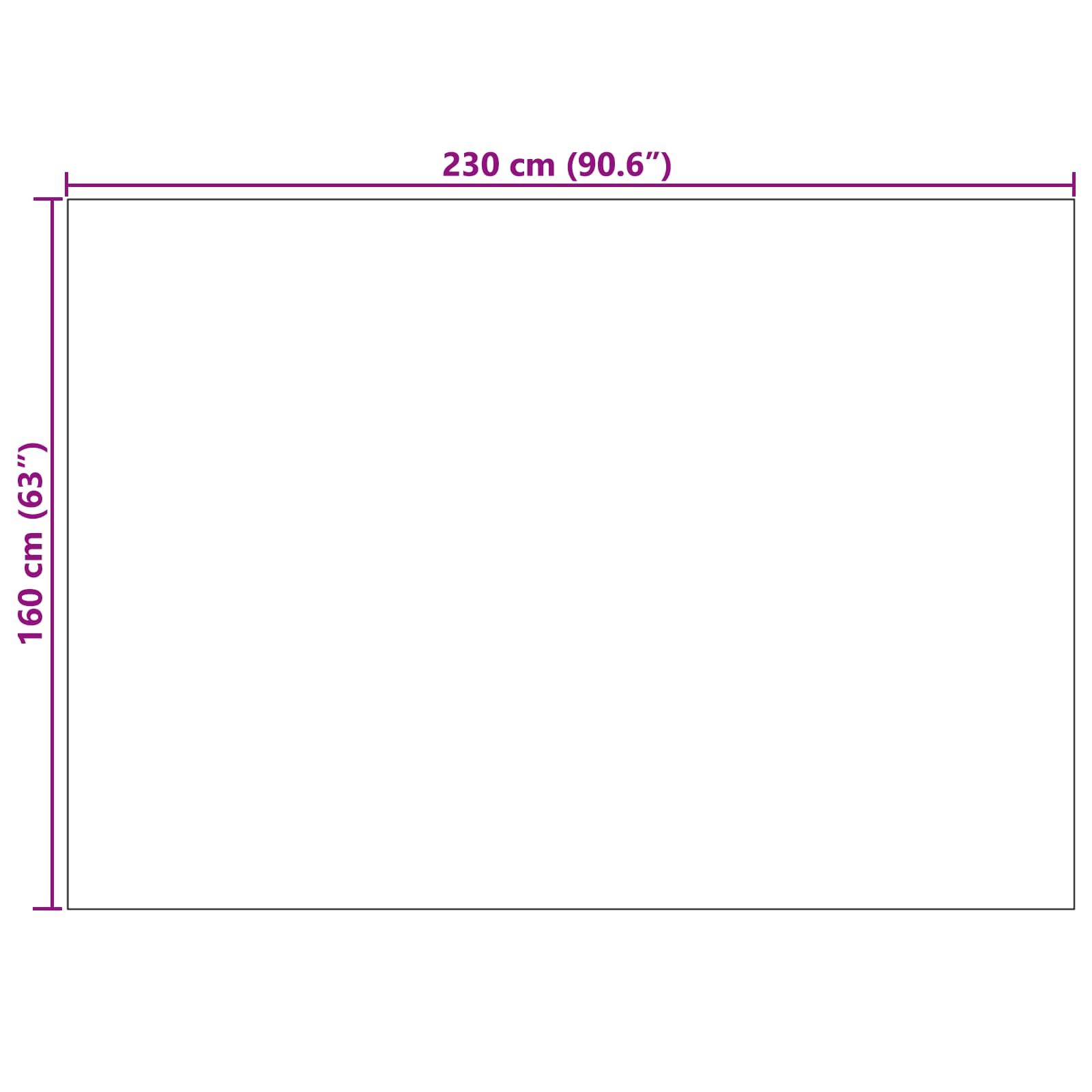 Tappeti per area PALMERAS Verde 160 x 230 cm Poliestere