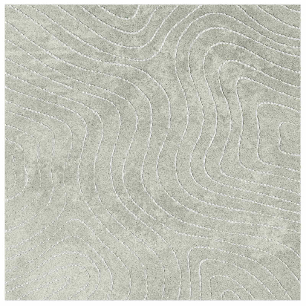 Tappeti per area Quadrato PALMERAS Verde 120 x 120 cm