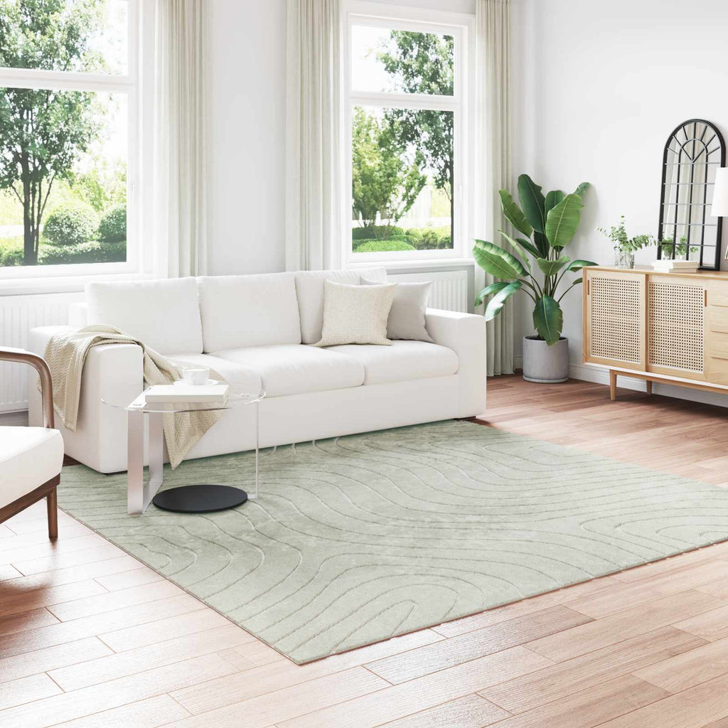 Tappeti per area Quadrato PALMERAS Verde 240 x 240 cm