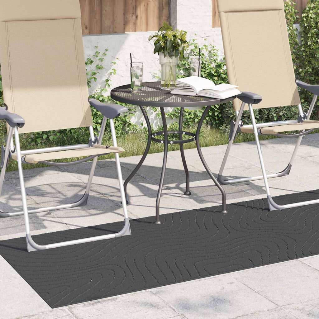 Tappeti per area PALMERAS Antracite 200 x 80 cm Poliestere