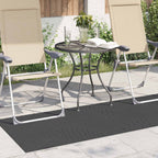Tappeti per area PALMERAS Antracite 200 x 80 cm Poliestere