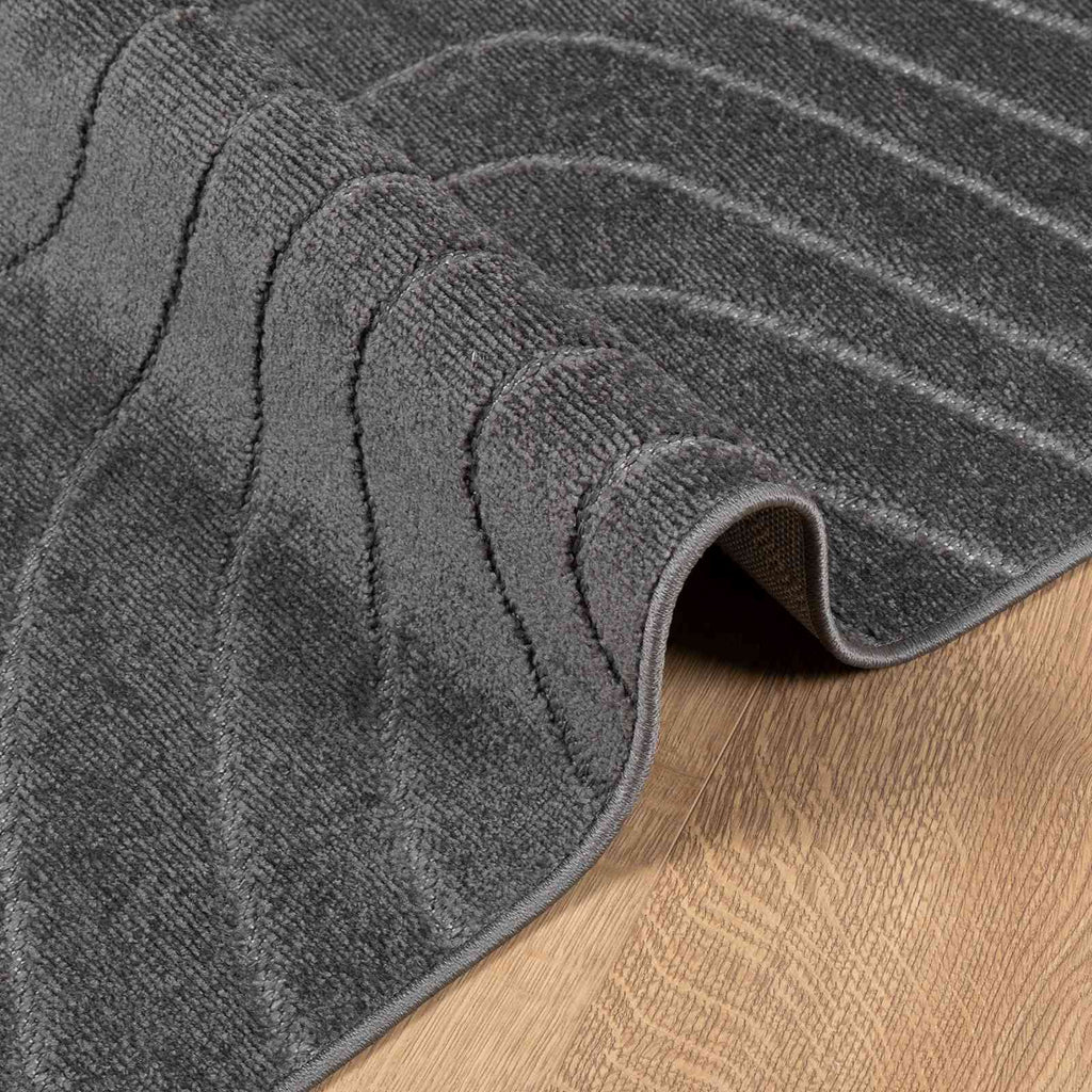 Tappeti per area PALMERAS Antracite 230 x 160 cm Poliestere