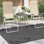 Tappeti per area PALMERAS Antracite 230 x 160 cm Poliestere