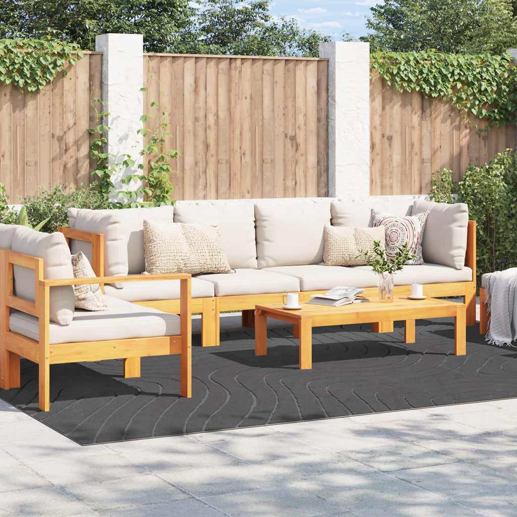 Tappeti per area PALMERAS Antracite 340 x 240 cm Poliestere