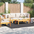 Tappeti per area PALMERAS Antracite 240 x 240 cm Poliestere