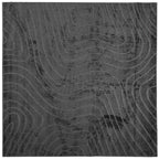 Tappeti per area PALMERAS Antracite 240 x 240 cm Poliestere