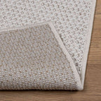 Tappeti per area Rettangolare LUGO Crema 200 x 80 cm Poliestere
