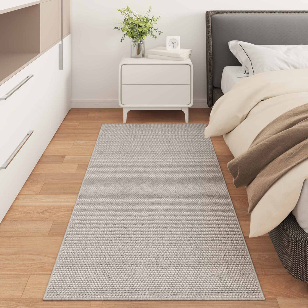 Tappeti per area Rettangolare LUGO Crema 200 x 80 cm Poliestere