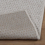 Tappeti per area Rettangolare LUGO Crema 200 x 140 cm