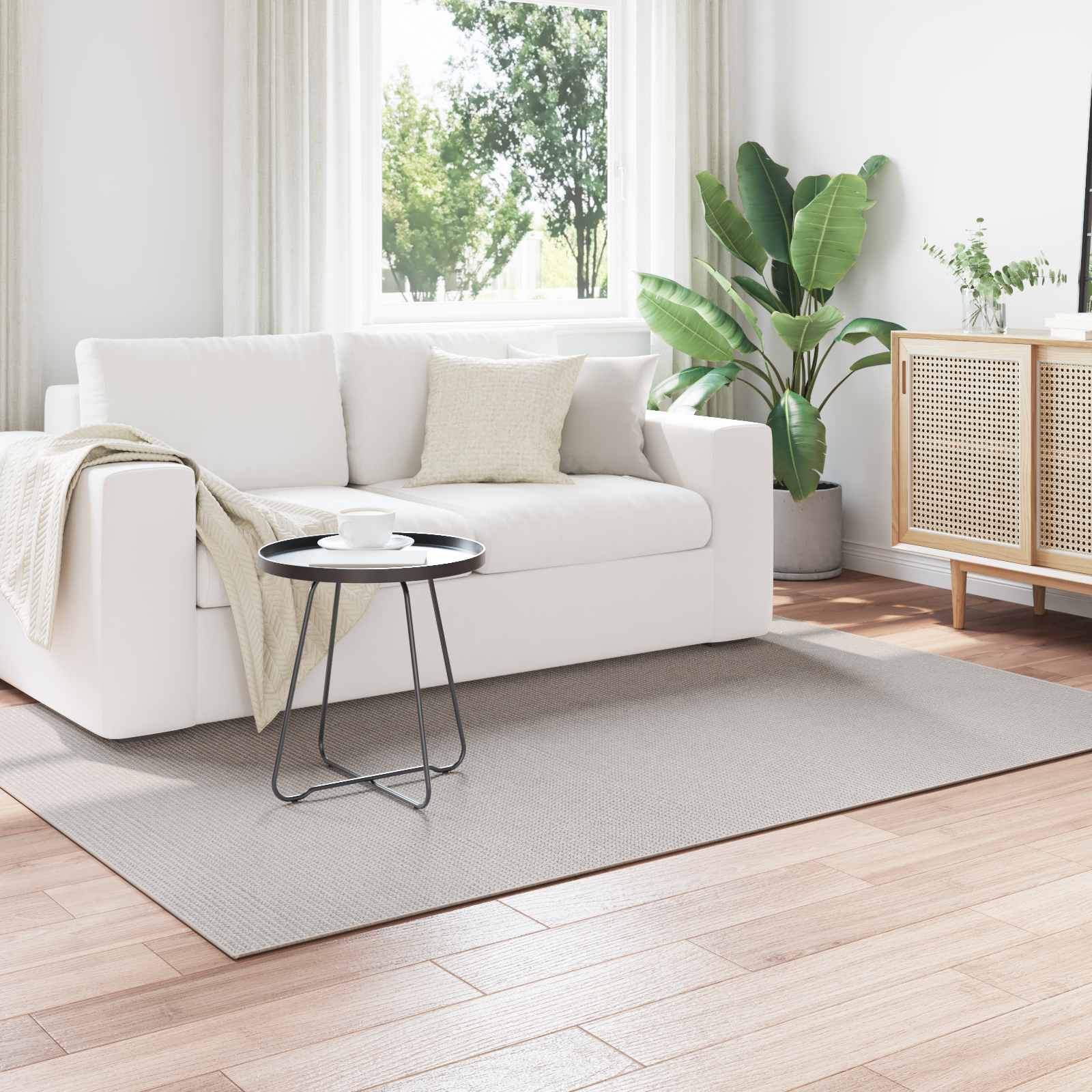 Tappeti per area Rettangolare LUGO Crema 230 x 160 cm