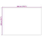 Tappeti per area Rettangolare LUGO Crema 280 x 200 cm