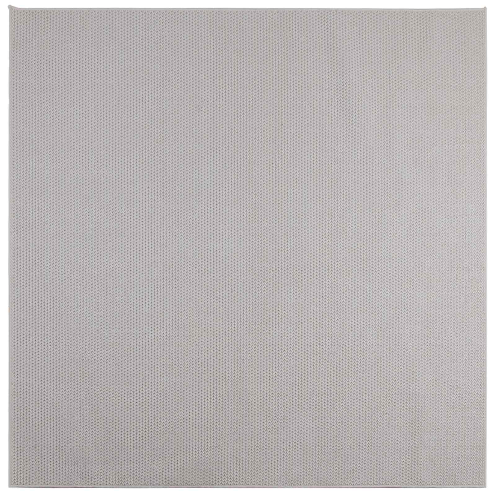 Tappeti per area Quadrato LUGO Crema 120 x 120 cm Poliestere