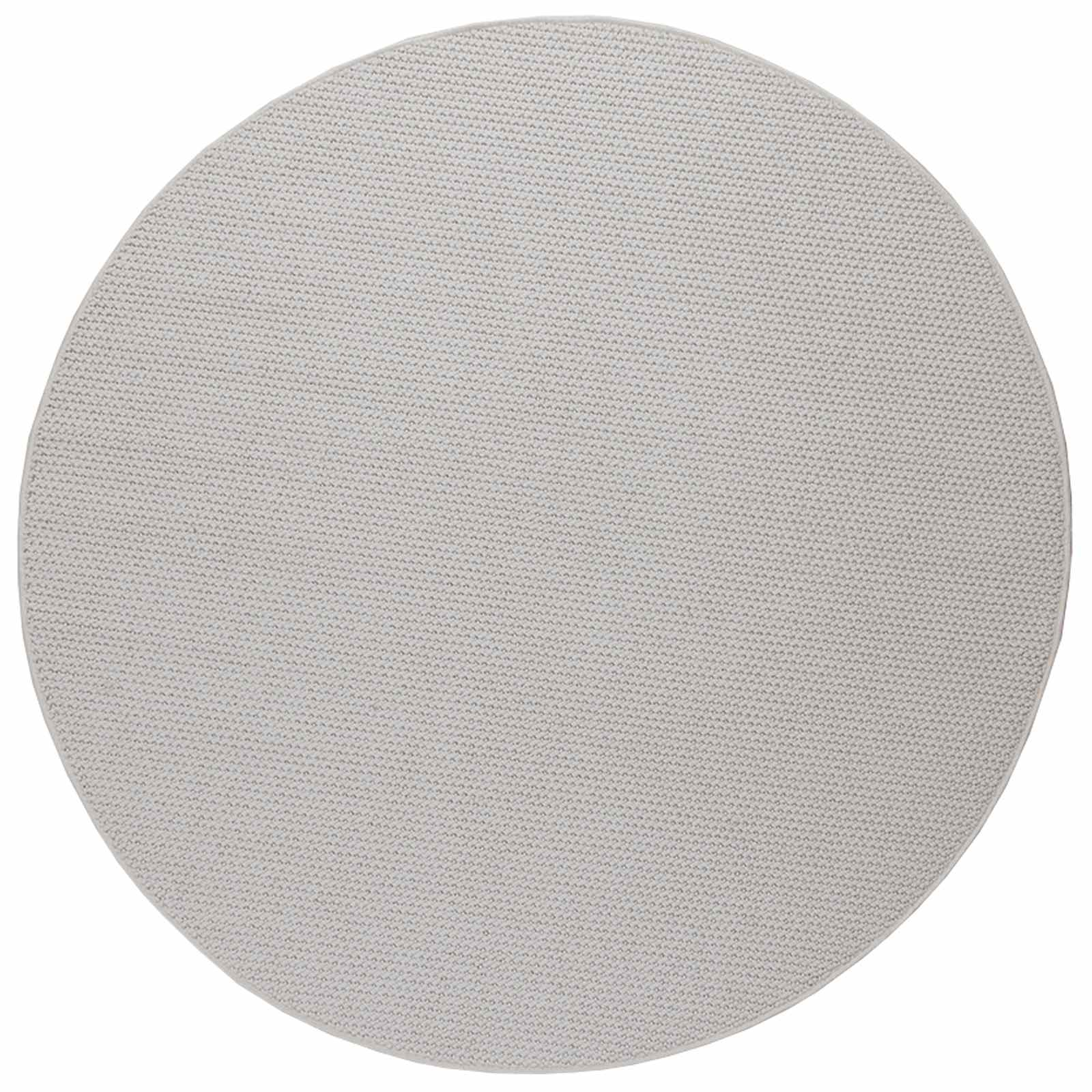 Tappeti per area Rotondo LUGO Crema Ø 160 CM Poliestere