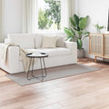 Tappeti per area LUGO Crema e Taupe 150 x 80 cm Poliestere