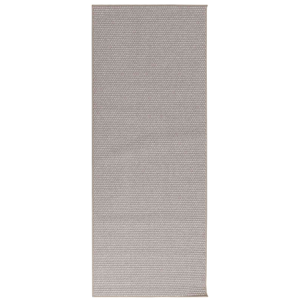 Tappeti per area LUGO Crema e Taupe 150 x 80 cm Poliestere