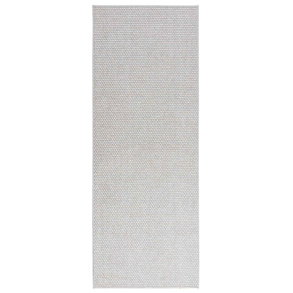 Tappeti per area LUGO Crema e Grigio 80 x 150 cm Poliestere